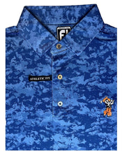 Load image into Gallery viewer, FootJoy Athletic Fit Lisle Cloud Camo Print Polo