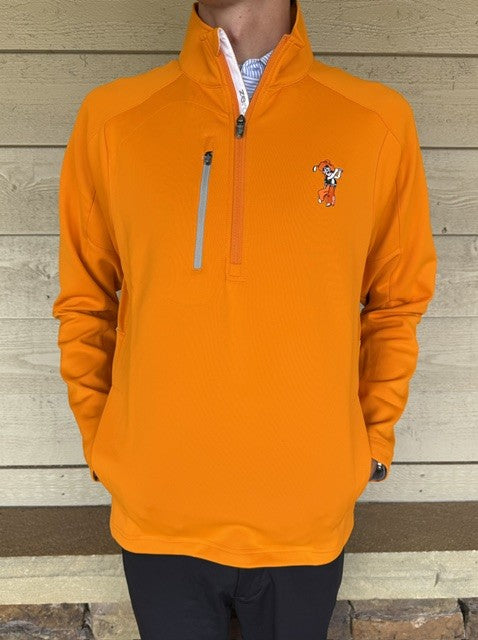 Zero Restriction Z500 1/4 Zip Pullover - Orange